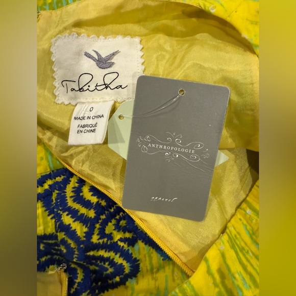 Anthropologie Azure Scroll Dress  by Tabitha - Picture 8 of 8